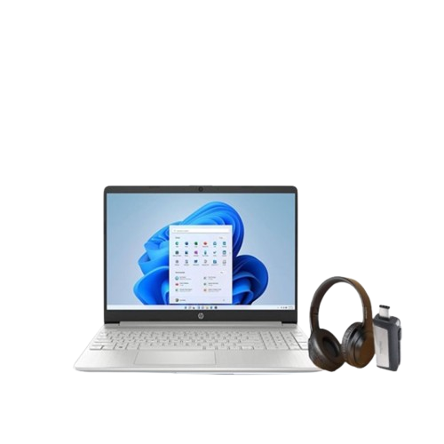 HP | Celeron | 4GB RAM | 256SSD | 15.6" Display | 15-Fq0008Nia - Free Lenovo Headset (TH10) and Pendrive 16GB (OTG)