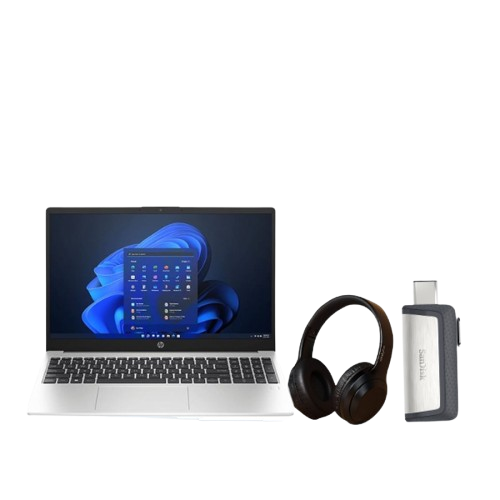 HP Ryzen | 5 | 8GB RAM | 512SSD | 15.6" Display | 255-G10 - Free Lenovo Headset (TH10) and Pendrive 16GB (OTG)
