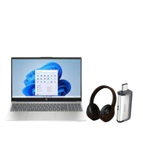 HP | i3 | 8GB RAM | 256SSD | 15.6 Display | 15-Fd0131wm (N305) - Free Lenovo Headset (TH10) and Pendrive 16GB (OTG)
