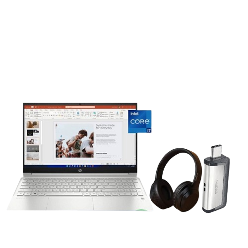 Hp Pavilion | i7 | 8GB | 512SSD | 15.6" Display | 15-Eg2011 Nia Nvedia Gaming Laptop - Free Lenovo Headset (TH10) & Pendrive 16GB (OTG)