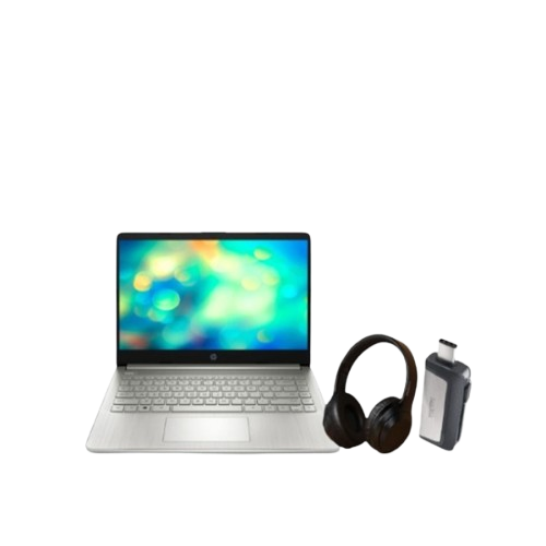 HP Celeron | 8GB RAM | 256GB SSD | 14" Display | 14s-Dq3073Nia - Free Lenovo Headset (TH10) and Pendrive 16GB (OTG)