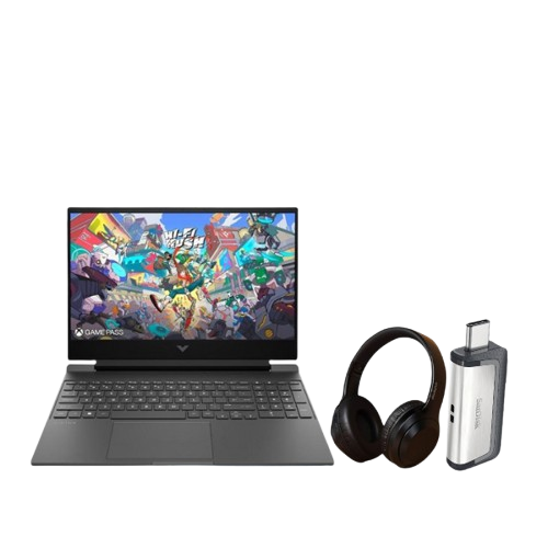 HP Victus | Ryzen 5 | 8GB RAM | 512SSD | 15.6" Display | 15-Fb2063Dx (Rx6550m) - Free Lenovo Headset (TH10) and Pendrive 16GB (OTG)